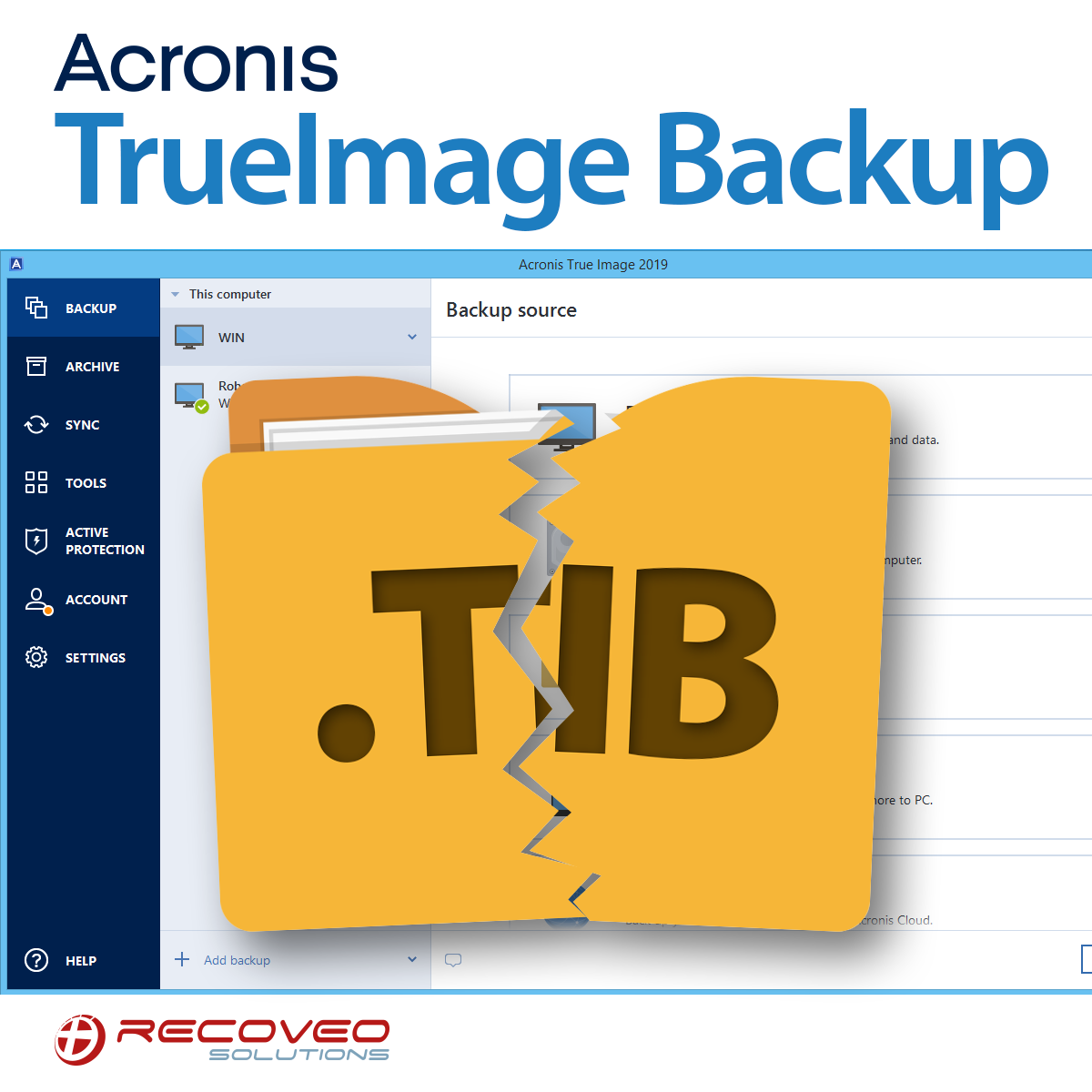 acronis true image corrupted backup